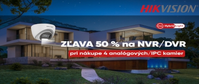 Vianočná akcia Hikvision