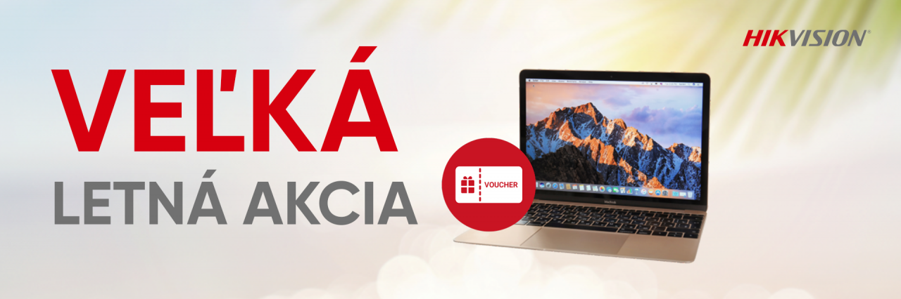 Letná akcia Hikvision 2024